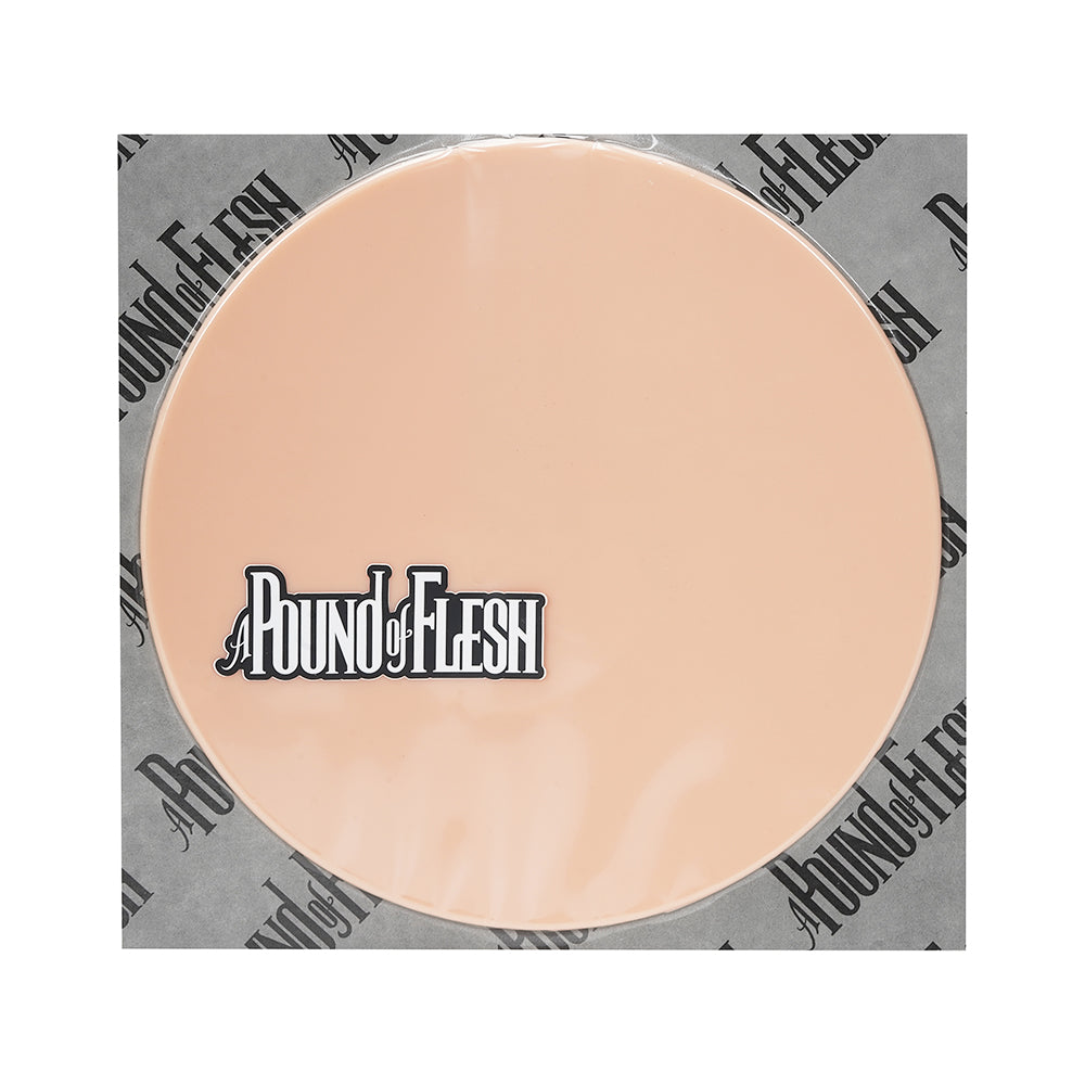 12" Round Canvas - A Pound of Flesh