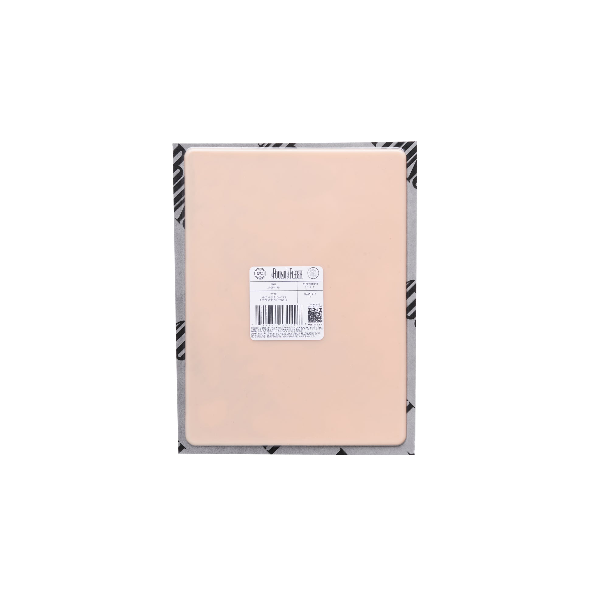 A Pound of Flesh Flat Canvas — 6" x 8" — Single or Pack - A Pound of Flesh