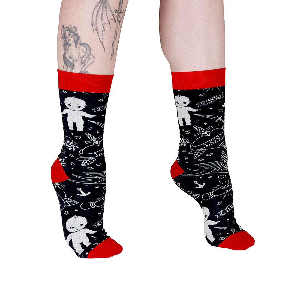 A Pound of Flesh Cutie Doll Socks — Price Per 2 - A Pound of Flesh
