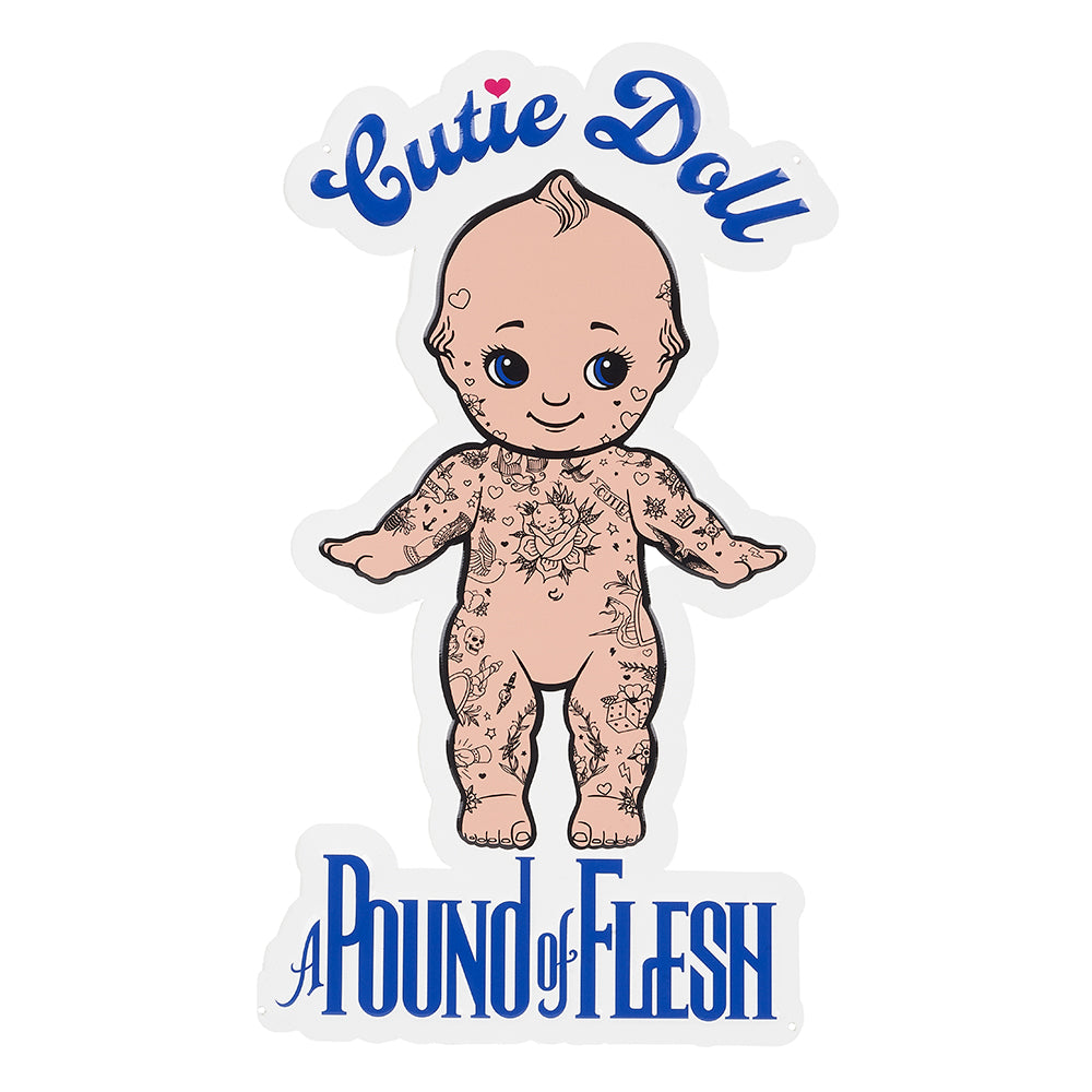 A Pound of Flesh Cutie Doll Tin Tacker — Price Per 1 - A Pound of Flesh