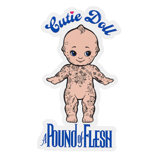 A Pound of Flesh Cutie Doll Tin Tacker — Price Per 1 - A Pound of Flesh