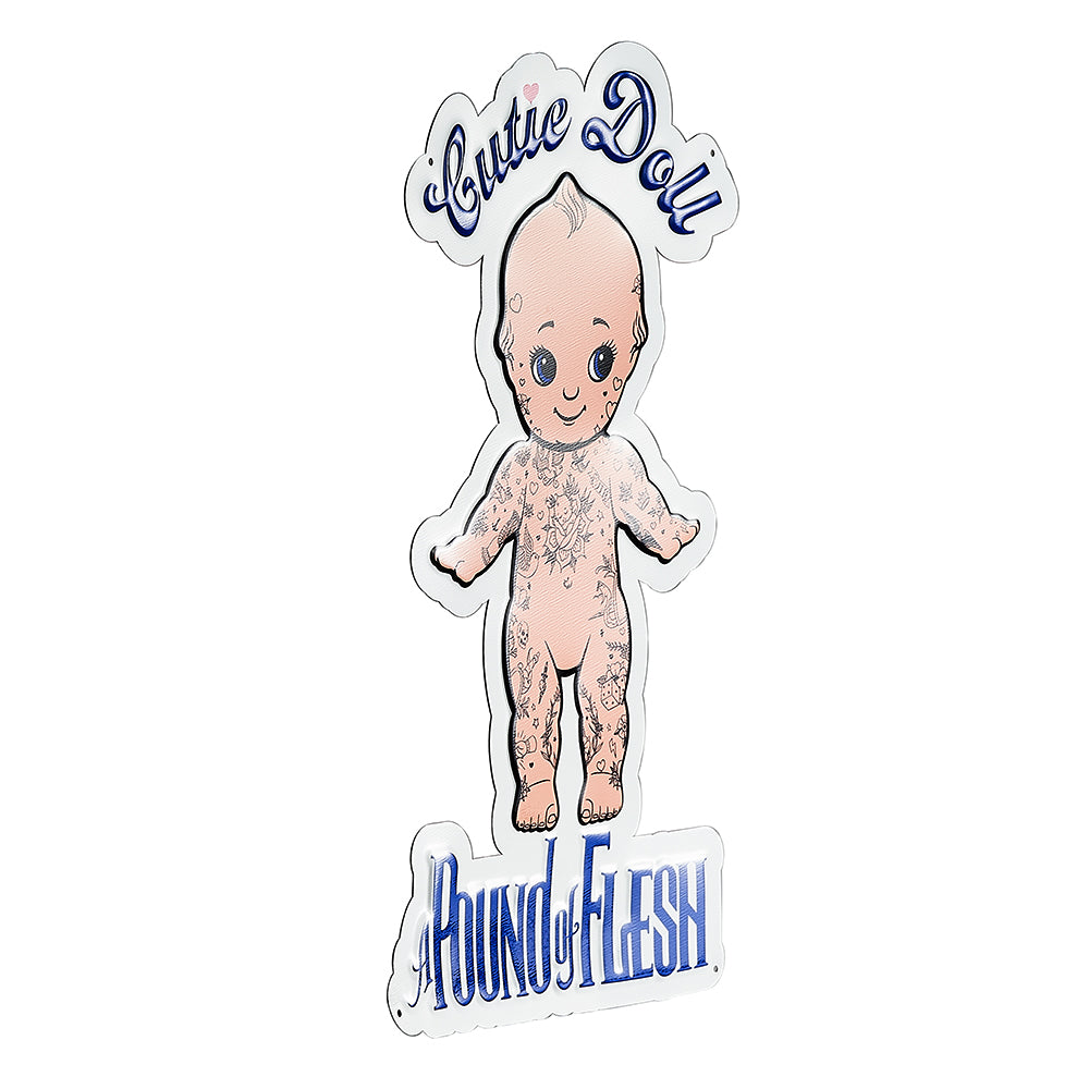 A Pound of Flesh Cutie Doll Tin Tacker — Price Per 1 - A Pound of Flesh
