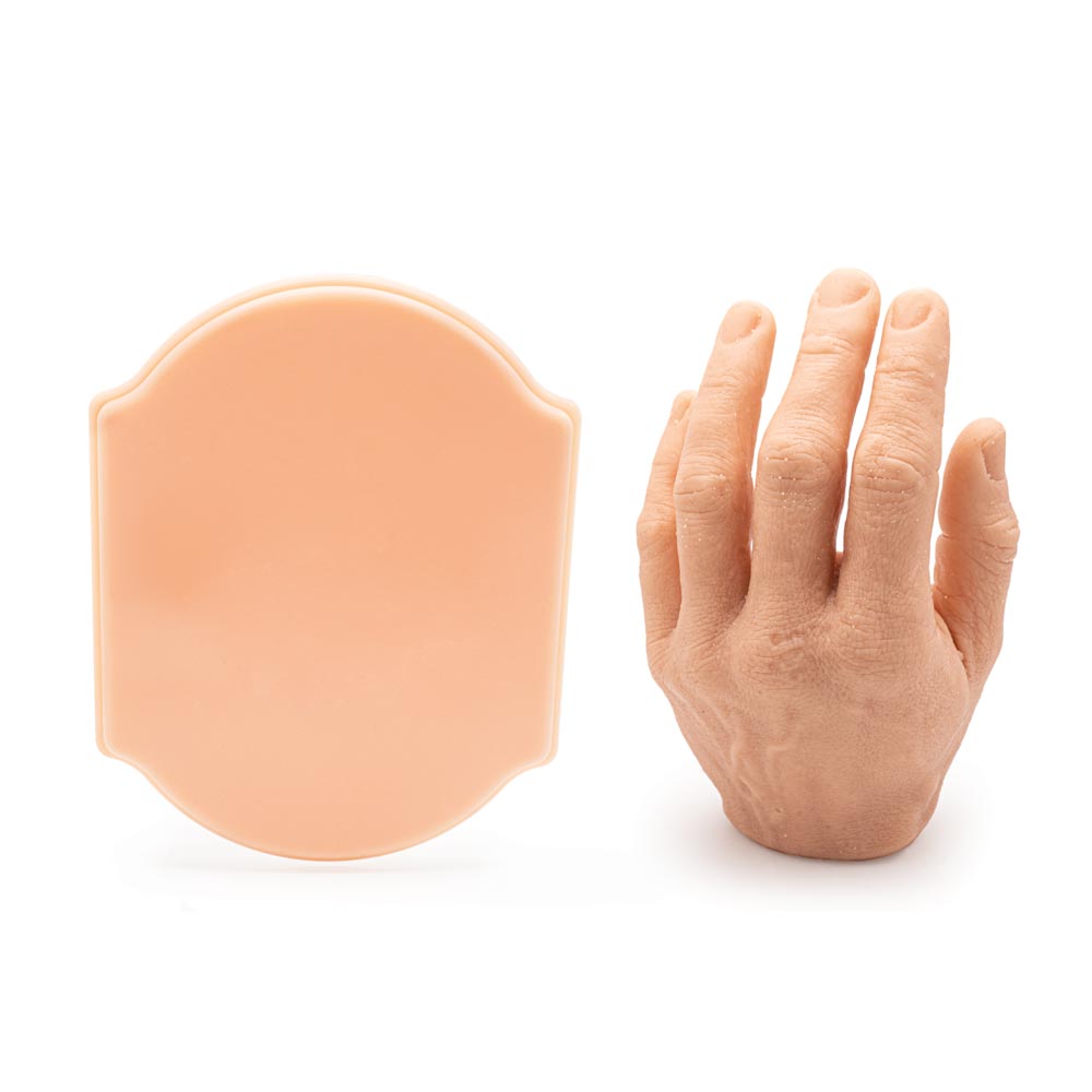 APOF Micro Series Small Plaque (with hand for scale)