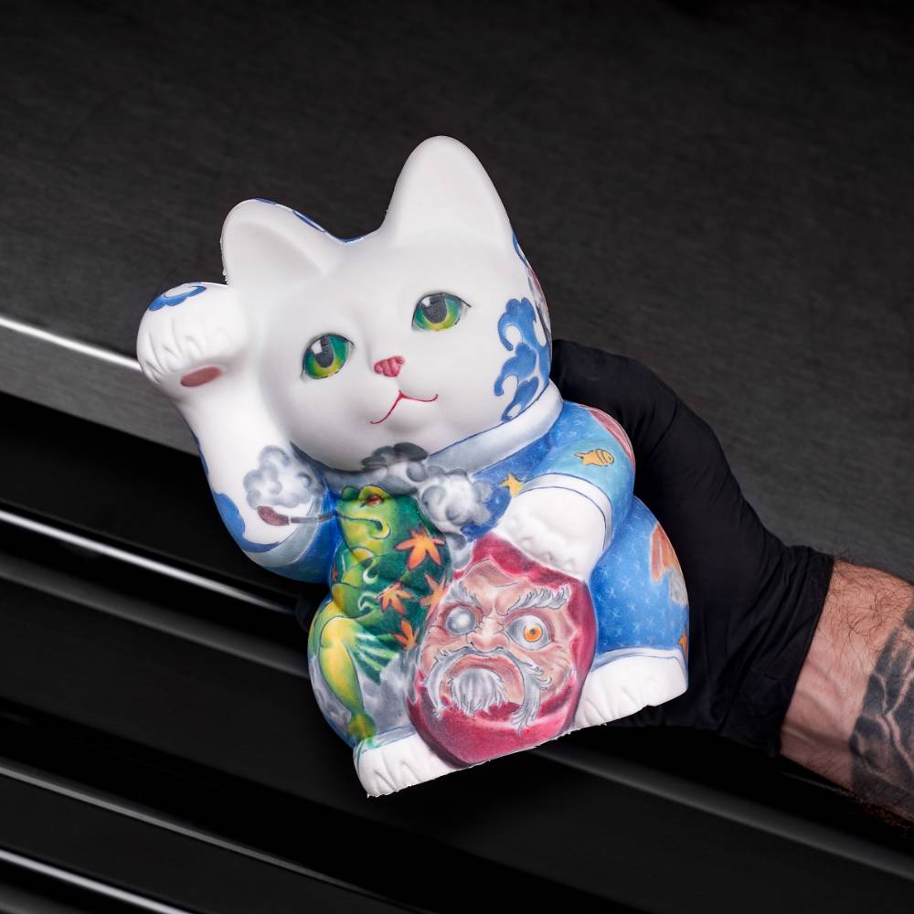A Pound of Flesh Tattooable Lucky Cat — Pick Color - A Pound of Flesh