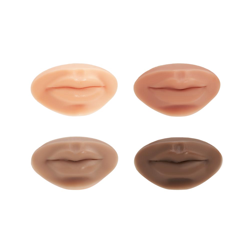 PMU Practice Lips + Piercing Body Bit — Fitzpatrick Tone 5