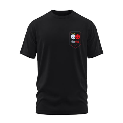A Pound of Flesh Angel & Devil Black Tee - A Pound of Flesh
