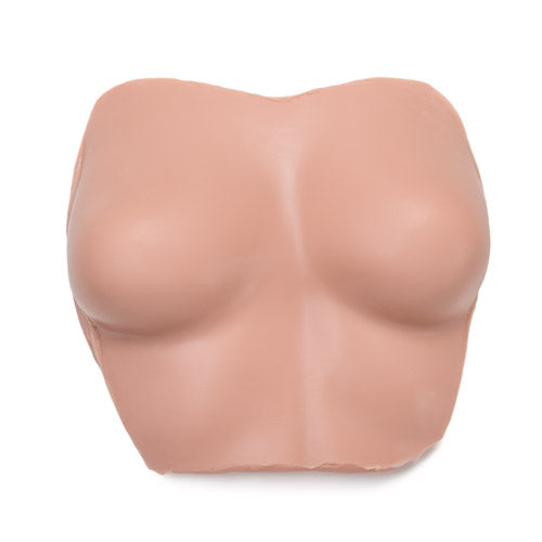 Torso with Nippleless Breasts