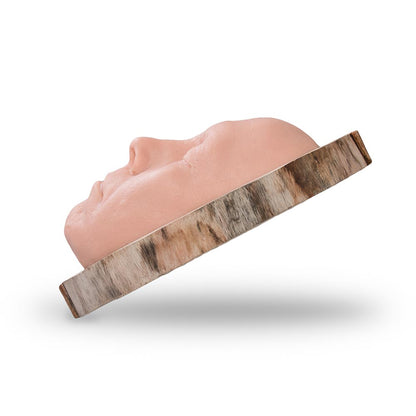 Idol Series — Jesse Smith Face with Wood Plank — Side View