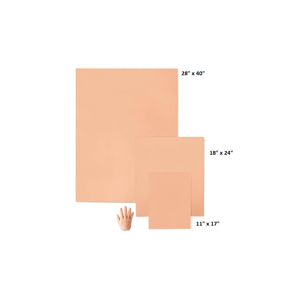 APOF-051: 28” X 40” Pink Tone Canvas — 4mm Thick (Comparison)