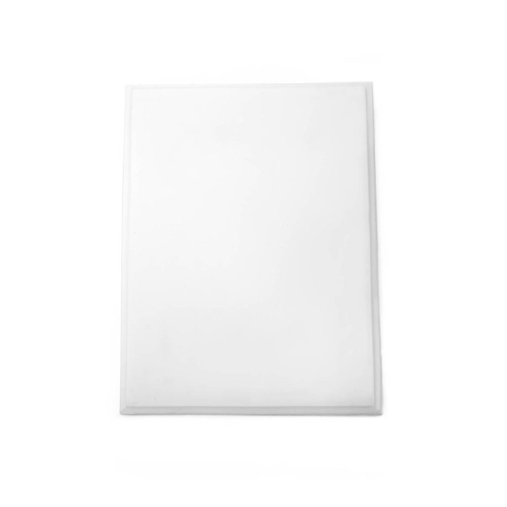 11” x 9” White Rectangle Plaque (Full)