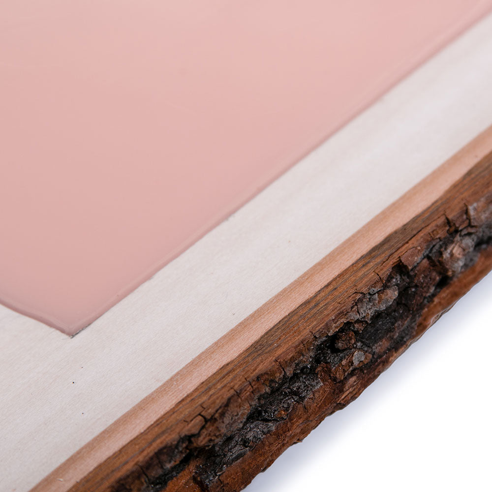 Gallery Series Rectangle Wood Plank — Close Up of Frame