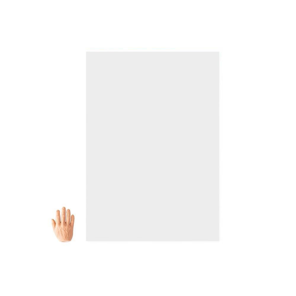 28" x 40" Canvas — White